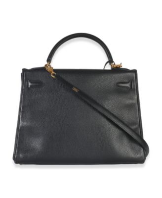 Vintage Black Ardennes Kelly 32 GHW