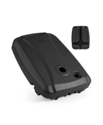 225 lb Cantilever Patio Umbrella Base with Built-In Wheels T-Shaped Cross Frame