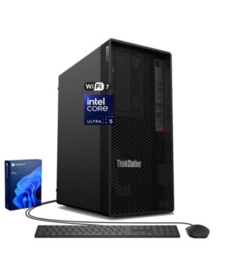 ThinkStation P2 Workstation Desktop Intel Core Ultra 5 32GB RAM Intel Graphics 2TB SSD Storage Windows 11 Pro