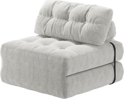 Folding Sofa Bed, Floor Folding Couch with Pillow, Futon Sofa Bed Convertible Sleeper Chair Foldable Mattress Back Support