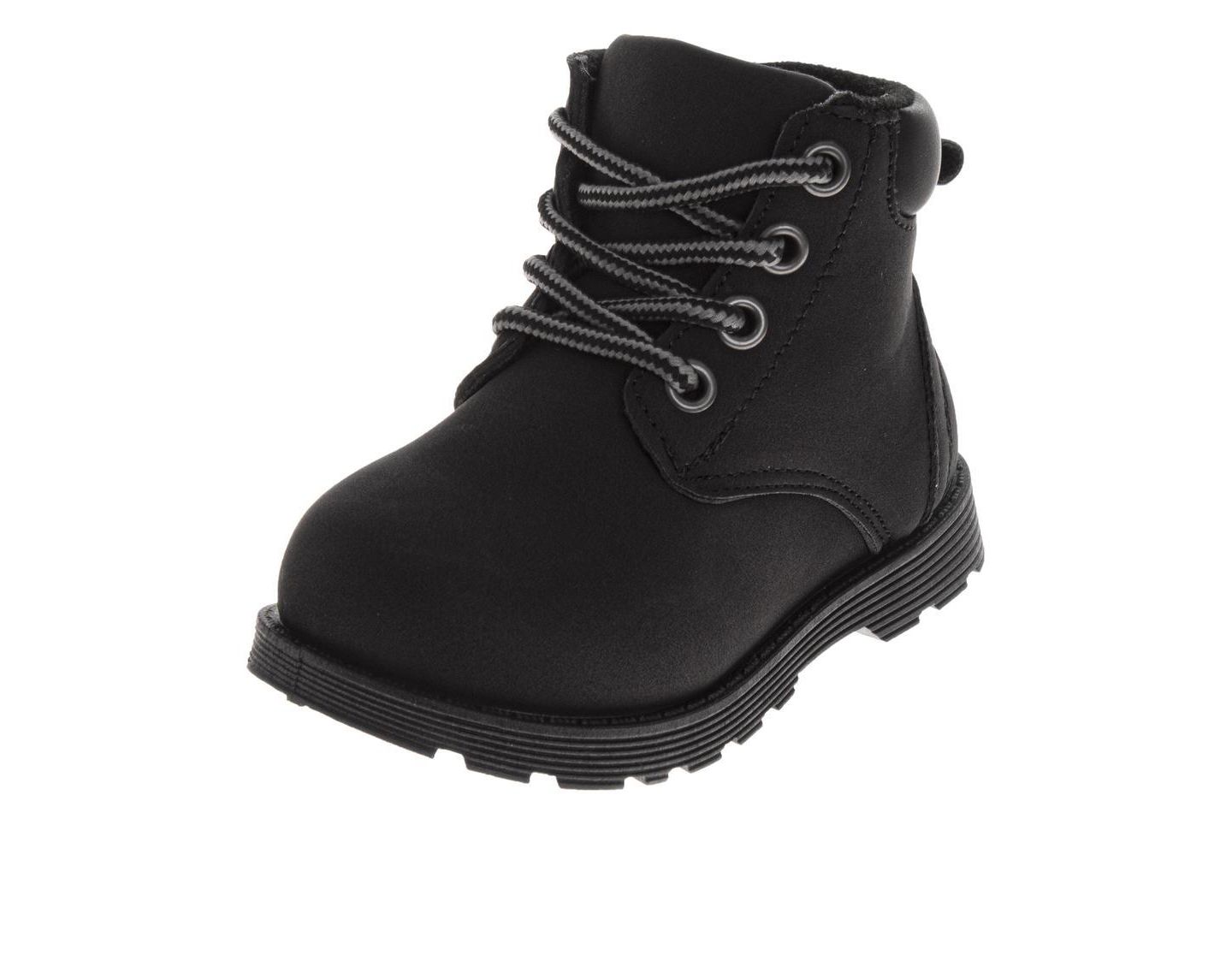 Ботинки Josmo Construction Boots Durable для девочек, цвет: Чёрный — фото 1