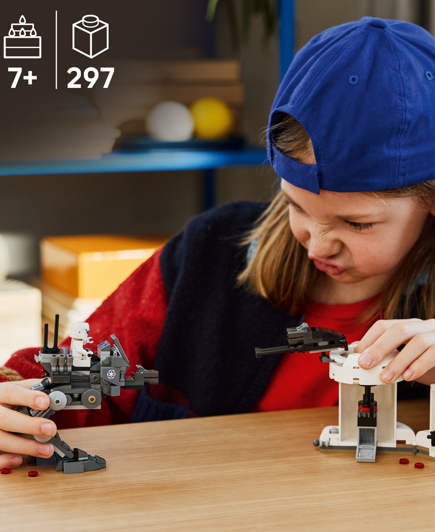Детские конструкторы LEGO® Star Wars At-Rt Attack 75444 Building Toy, 297 Pieces — фото 5