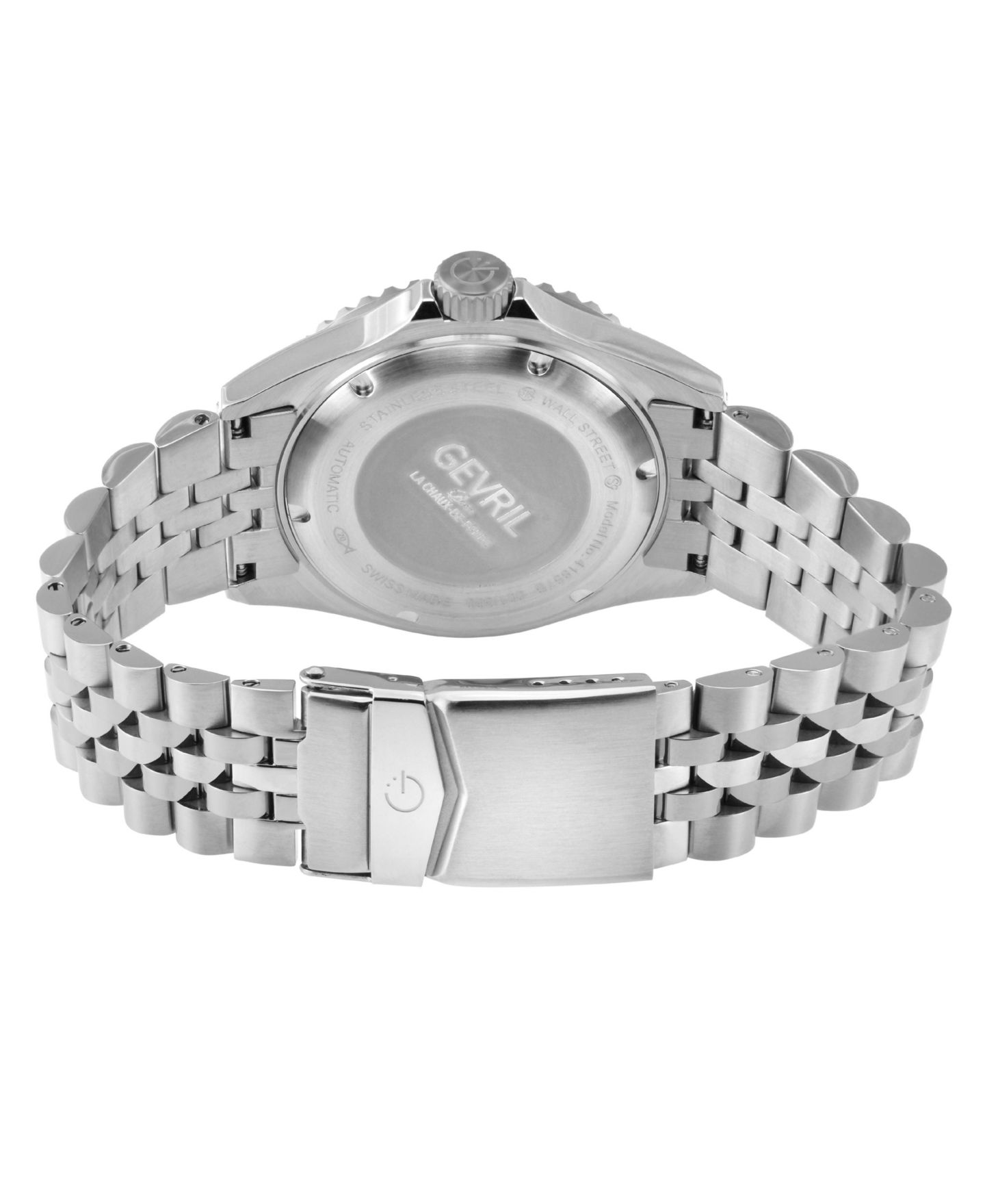 Мужские часы Gevril Wall Street Swiss Automatic Bracelet Watch — фото 2