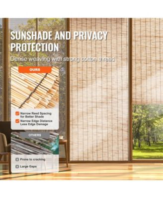 Reed Fencing, 5.5 x 16.4 ft, Decorative Privacy Fence for Garden