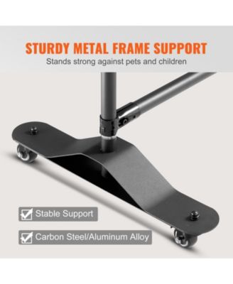 Portable Room Divider, Panel Divider with Wheels, Freestanding Privacy Screen