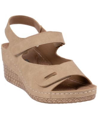 Women's Keltie Double Strap Wedge Sandals