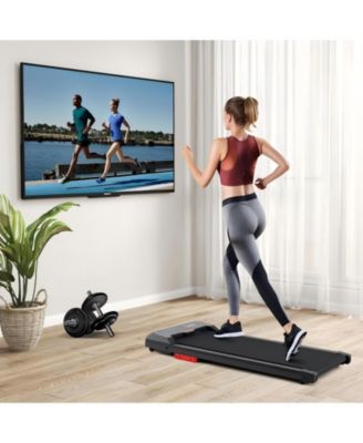 2.5HP Under Desk Treadmill with Remote Control and LED Display