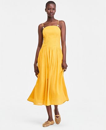 macys yellow dresses Juniors' & Teen Im ready for a tropical