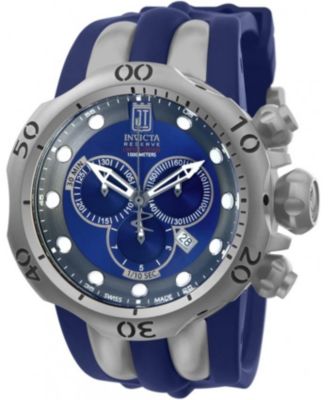 Men's 14415 JT Quartz Chronograph Blue Dial Watch