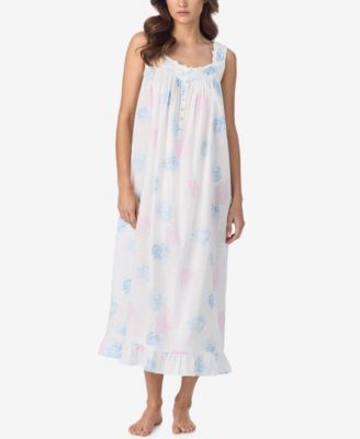 Women's Sleeveless Woven Lawn Ballet Nightgown