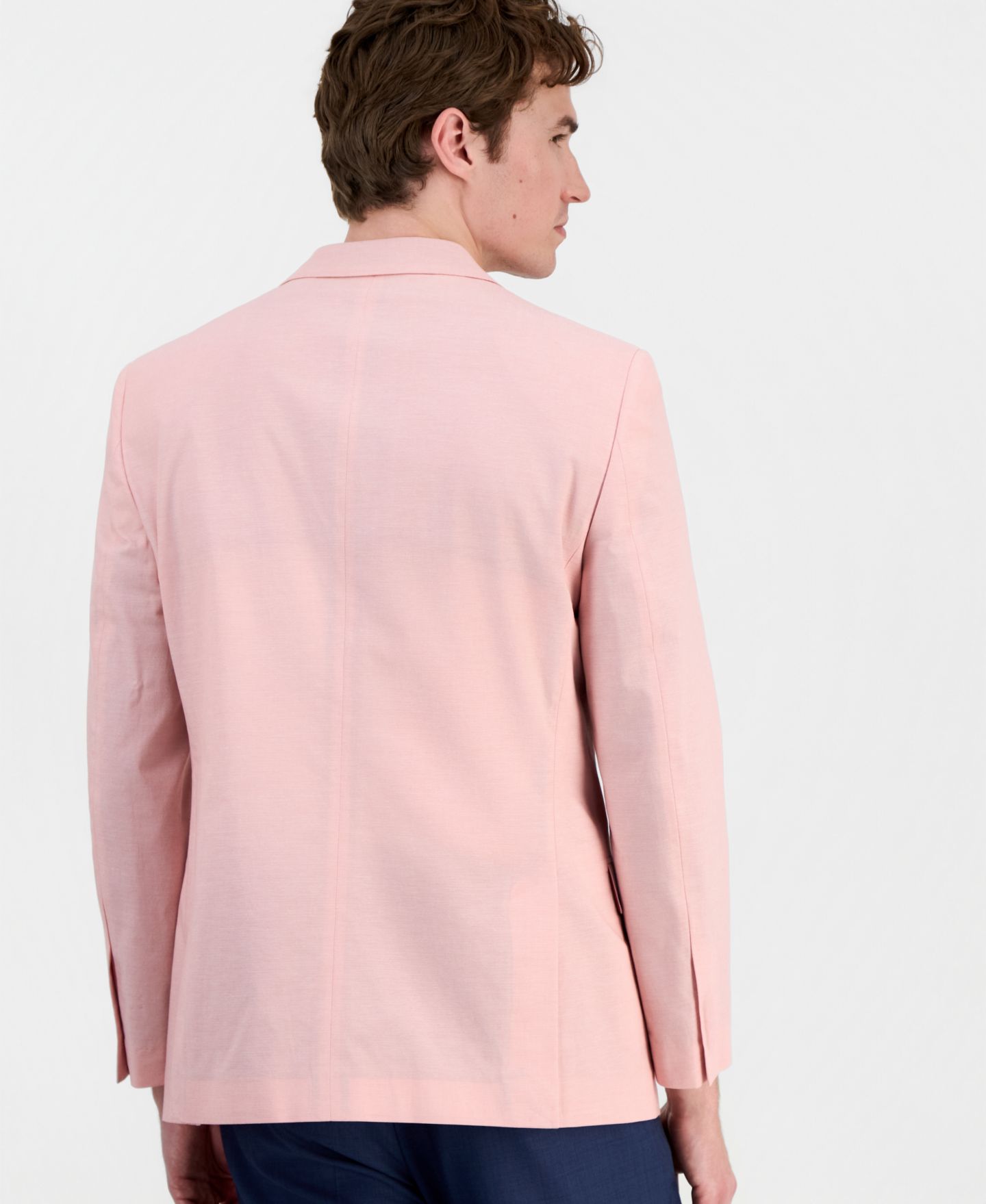 Мужской пиджак Nautica Modern-Fit Cotton Sport Coat, цвет: Мятный однотонный — фото 3