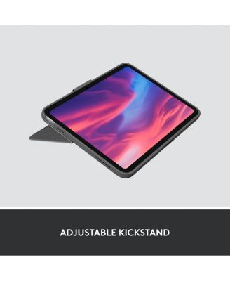 Combo Touch Backlit Keyboard Case with Trackpad for Apple iPad 10.9" 10th Gen and A16, Oxford Gray