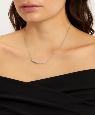 Silver 2-Piece Curved Bar and Tennis Set