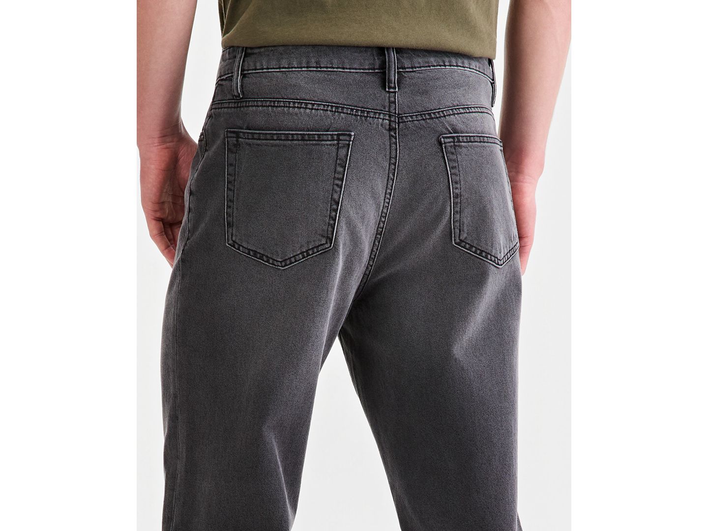 Мужские джинсы Sun + Stone Sun & Stone Providence Loose-Fit, цвет: Варёный — фото 3