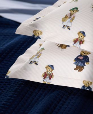 Teddy Bear Stripe 3-Pc. Comforter Set, Full/Queen