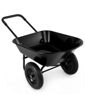 2 Tire Wheelbarrow Cart Heavy-duty Dolly Utility Cart