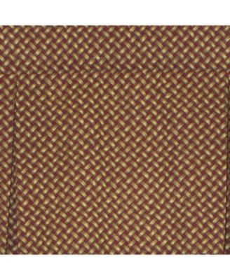 Trellis Pleated  100% Cotton with Fully Lined Rod Pocket Valnance for Windows 42 x 15 Woodland