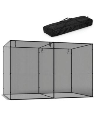 Crop Cages with Ground Stakes for Garden Plant Support