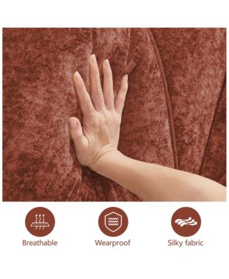 80" Velvet Modular Loveseat Sofa, 2-Seater Tufted Couch with 32D High-Density Sponge and Anti-Slip Bottom for Living Room