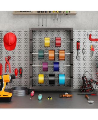 Wire Spool Rack with Four Rods for Industrial Retail Use