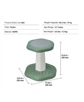 Kids Wobble Chair, Sponge Cushion, Active Chair for Focus and Posture