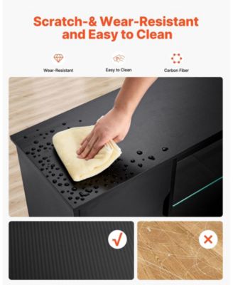 TV Stand for 65inches TV, Modern Entertainment Center with Storage