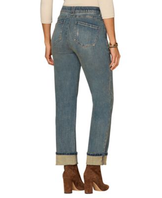 Petite High-Rise Boyfriend Jeans