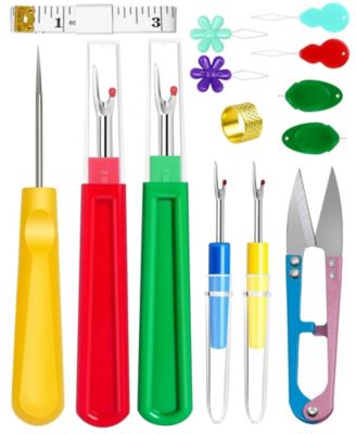 Seam Rippers Thread Ripper Embroidery Removal Tool Threaders Thimbles Tape Measure Awl Snips