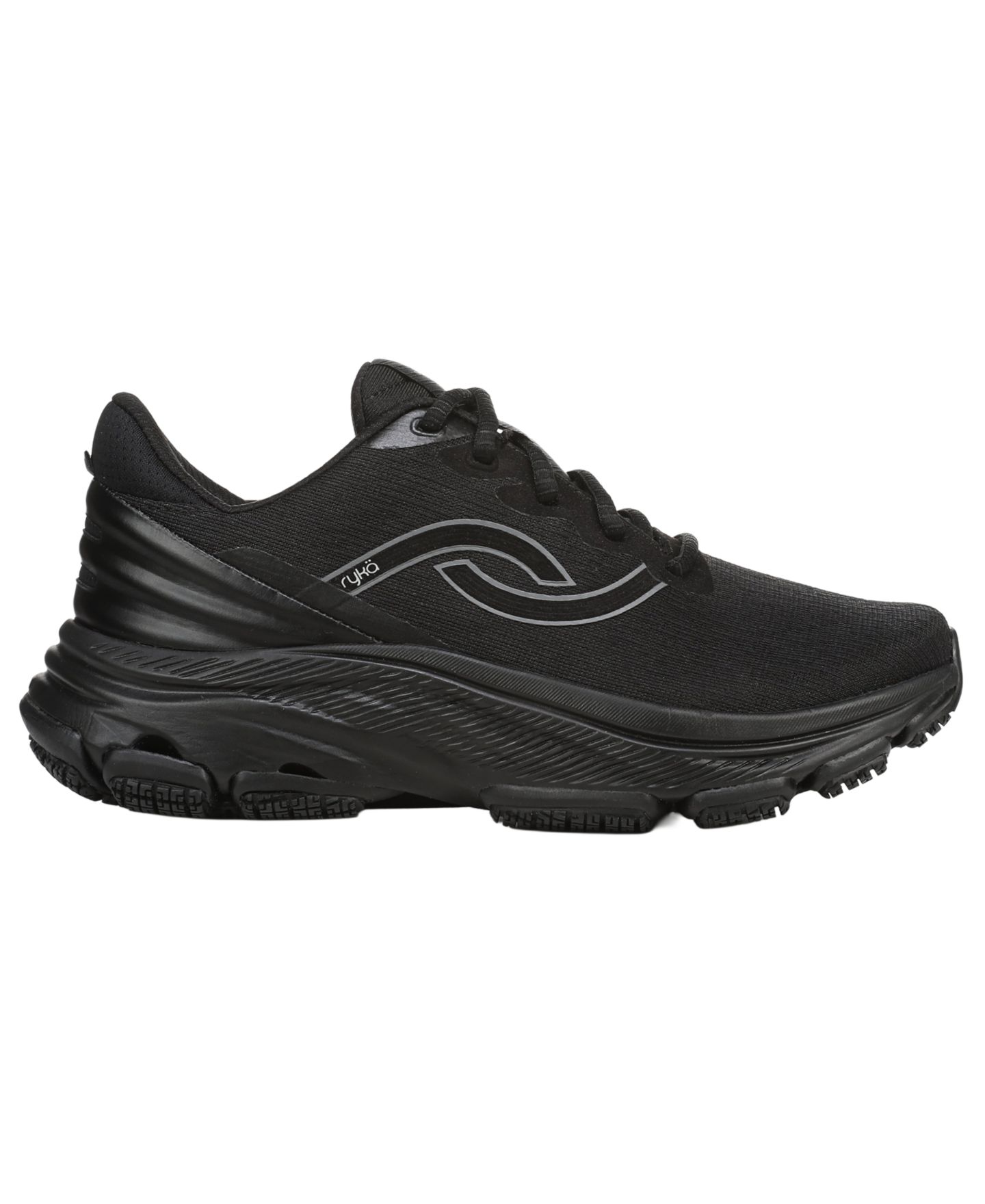 Женские кроссовки Ryka Devotion Max Sr Slip-Resistant Work Lace-Up, цвет: Чёрный — фото 2