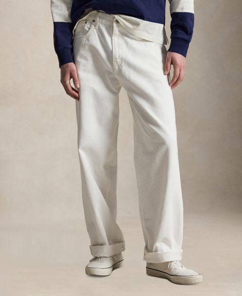 Мужские джинсы Polo Ralph Lauren Rivington Relaxed, цвет: Белый