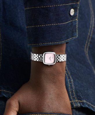 Women's Museum Classic Cushion Swiss Quartz Stainless Steel Watch, 22mm