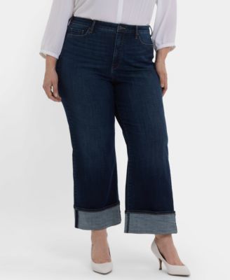Plus Size Teresa Wide-Leg Jeans