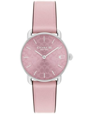 Women's Elliot Blush Leather Bracelet Watch, 28mm