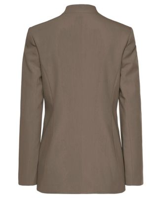Women's Classic Fully Lined Hook-Closure Blazer