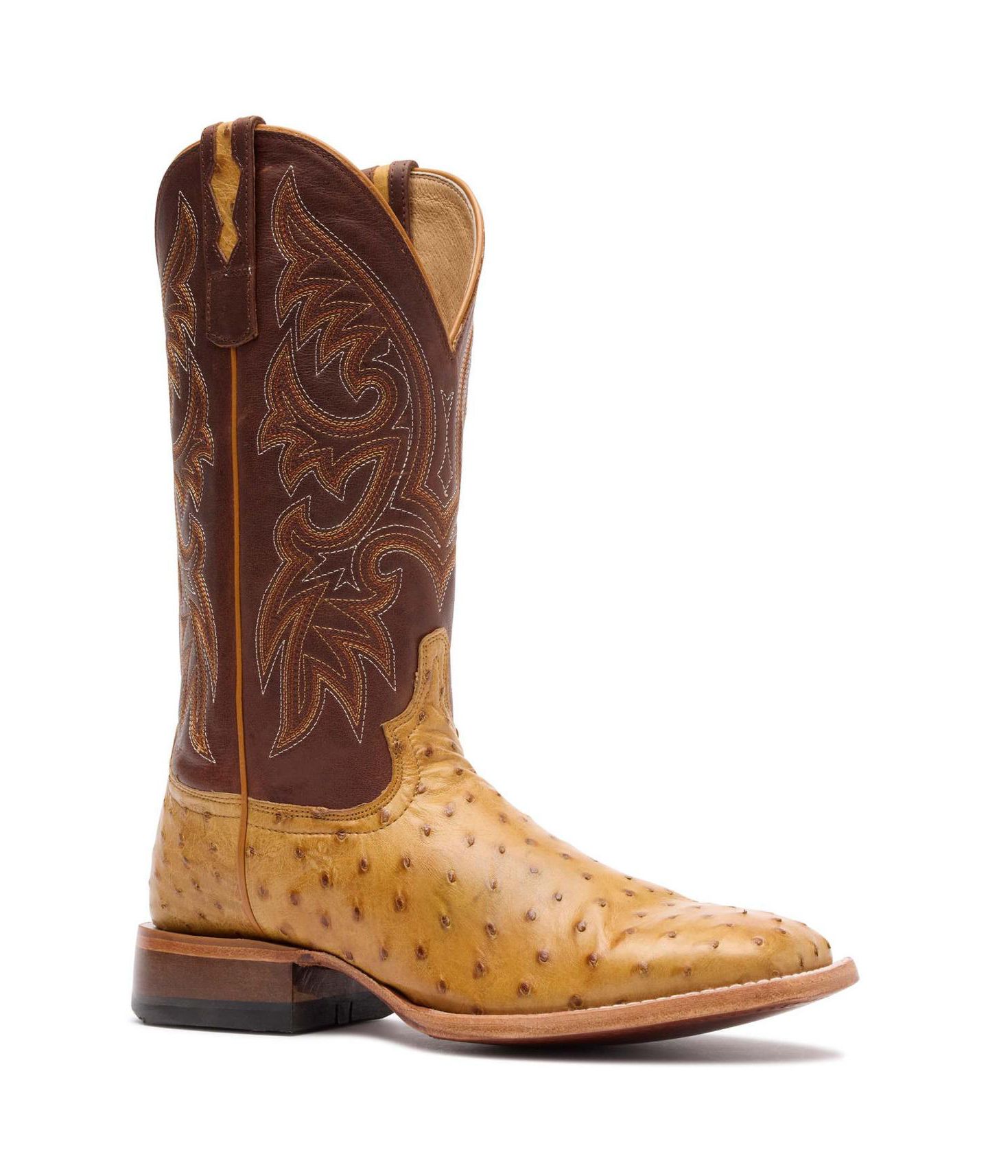 Мужские ботинки Durango Premium Exotics Full-Quill Ostrich Western Boot — фото 1