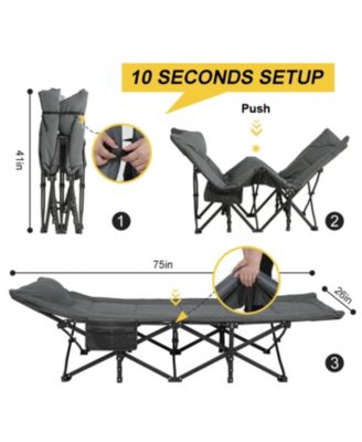 Camping Folding Bed Portable Tent Carry Bag Camping Outdoor Recreation Gear