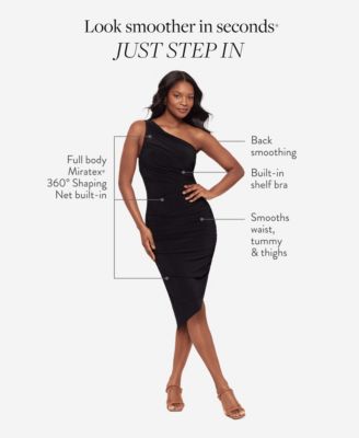 Women's One-Shoulder Midi Dress