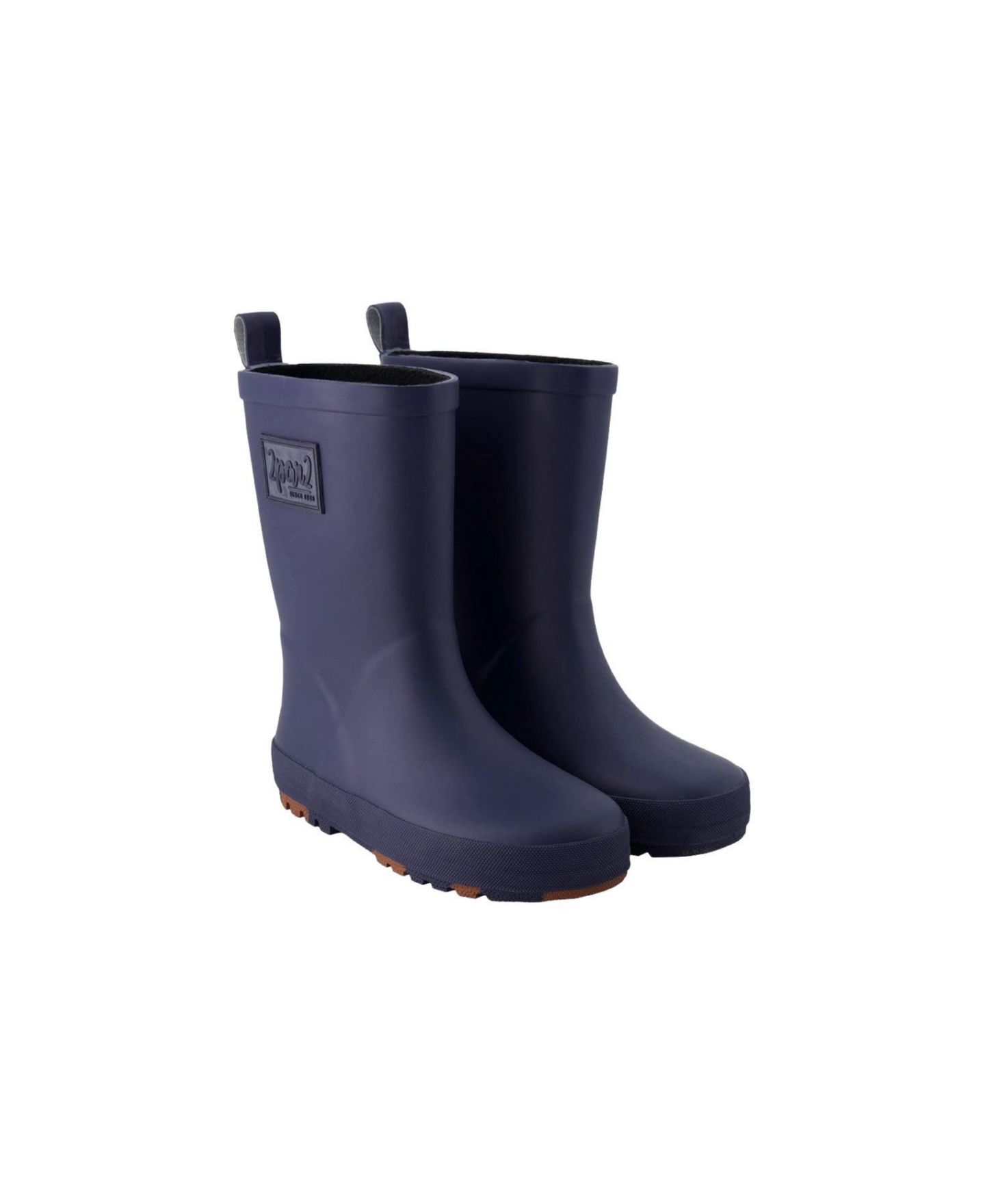 Ботинки Deux par Deux Rain Boots для мальчиков, цвет: Тёмно-синий — фото 1