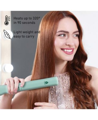 USB Rechargeable Cordless Styling Duo – Hair Straightener & Curling Iron Bundle