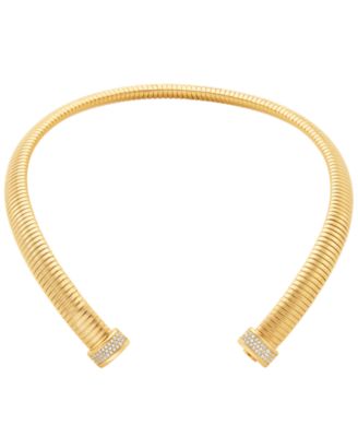 Ribbon Flex Collar Necklace