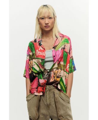 Women's Floral printed shirt
