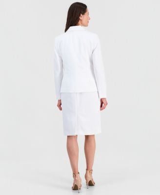 white dress suit for ladies Women's White Suits For Business, Office Women 2 piece Suit, White Suit For Modern Professionalism and Chic Elegance, Women's Oversize Suit