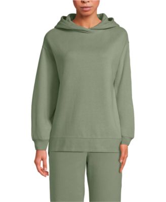 Women's Long Sleeve Serious Sweats Hooded Tunic Sweatshirt