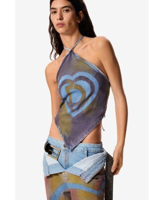 Women's Denim blouse Masha Popova