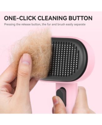 Cat Hair Brush For Shedding Grooming Massage Remove Loose Hair