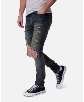 Men's Skinny Chewed Up Jeans