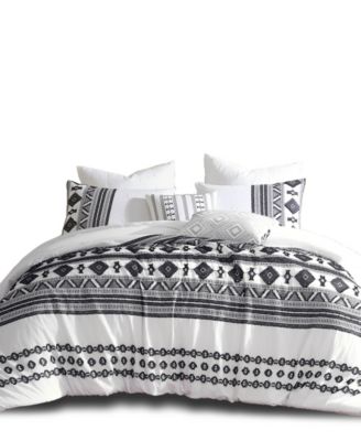Nichols Jacquard 5-Pc. Comforter Set, Queen