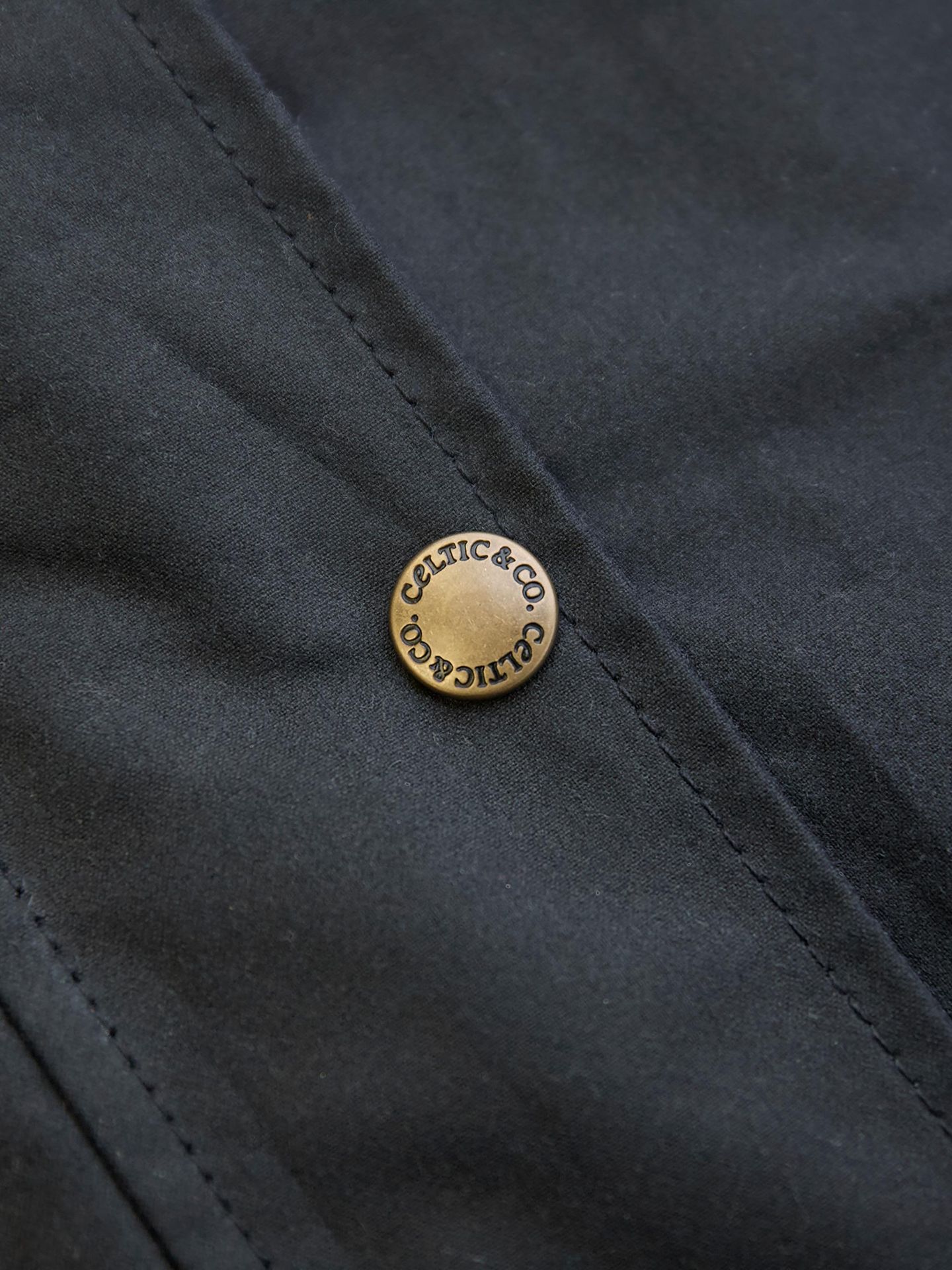 Женская куртка Celtic & Co. British Pleat Waxed, цвет: Тёмный тёмно-синий — фото 8