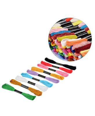 124 colors Embroidery Floss Cross Stitch Thread Skeins Craft Cotton Sewing