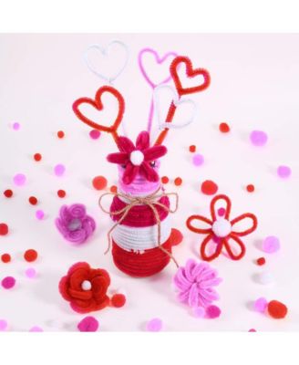 200PCS Pipe Cleaners Craft Decorations Valentine's Day Creative Arts Supplies